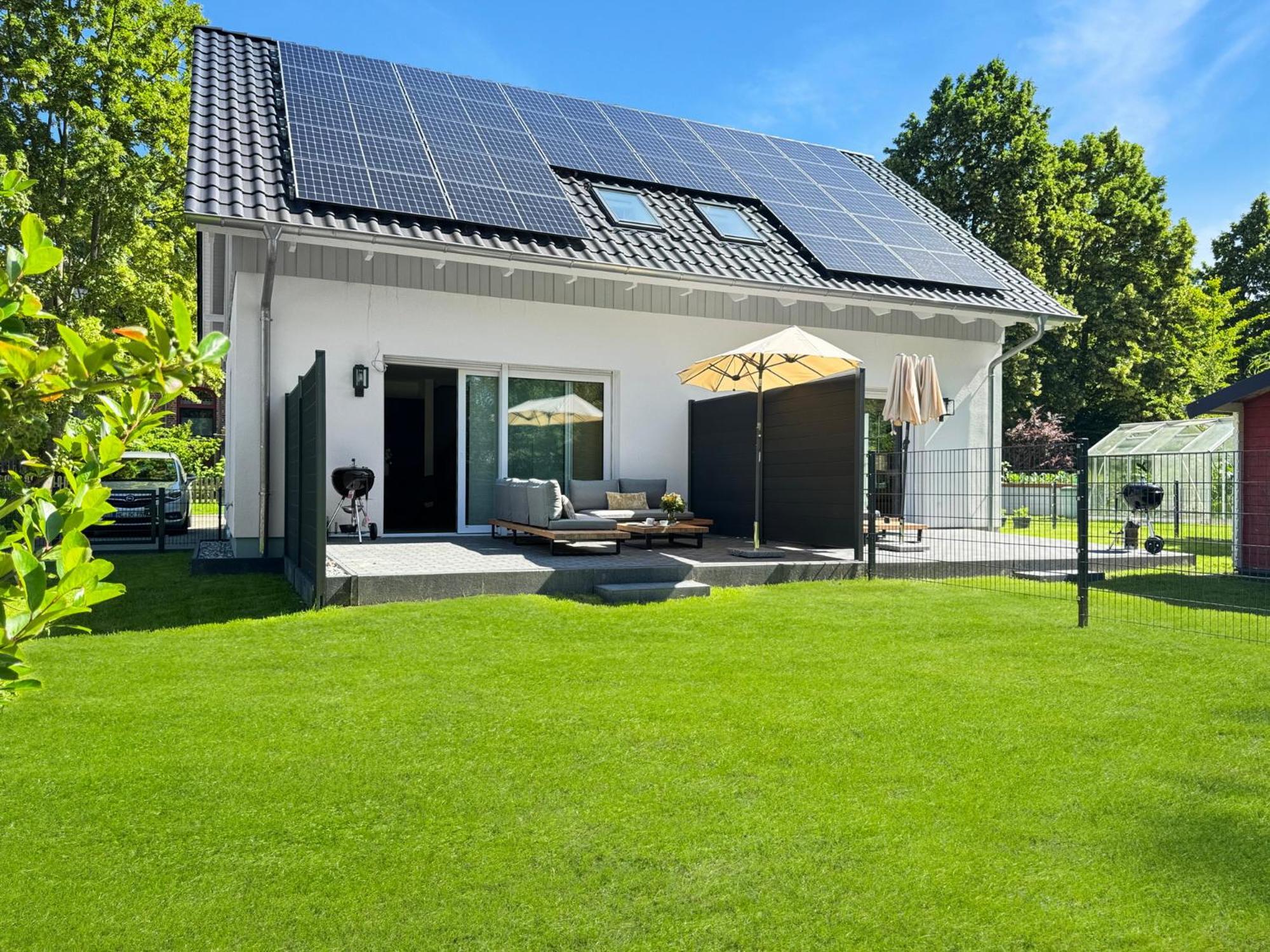 Cblue: Seeblick, Kamin, Wallbox, Natur Bentwisch Ngoại thất bức ảnh